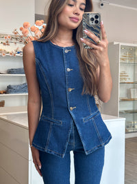 Jeans Weste "Sami"