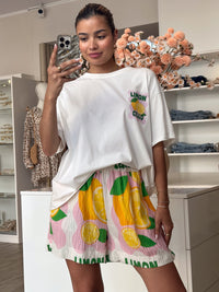 T-Shirt "Limoncello" in Weiß