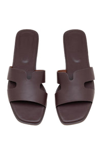 Sandalen "Helena" in Braun