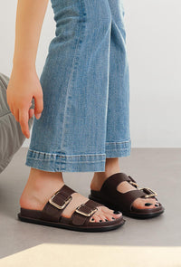 Sandalen "Gloria" in Braun