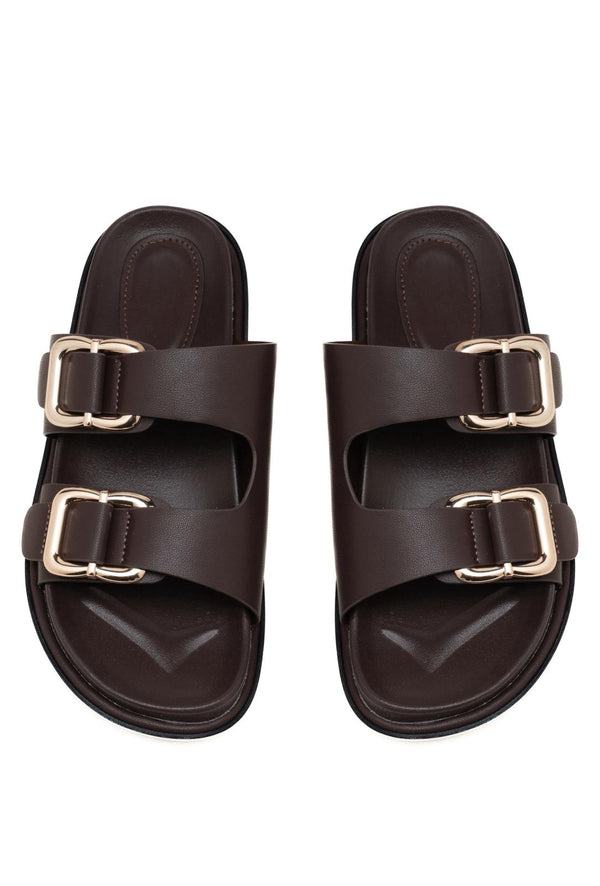 Sandalen "Gloria" in Braun