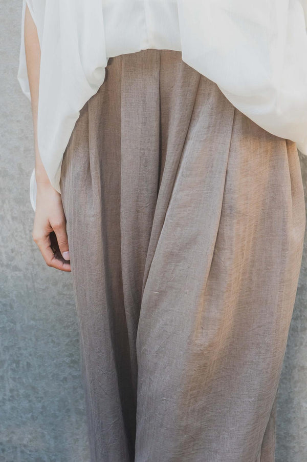 Stoffhose "Elaine" Taupe