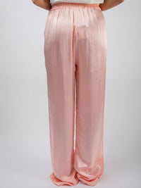 Satinhose „Sydney“ in Shiny Apricot