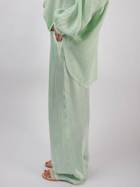 Satinhose „Sydney“ in Mint