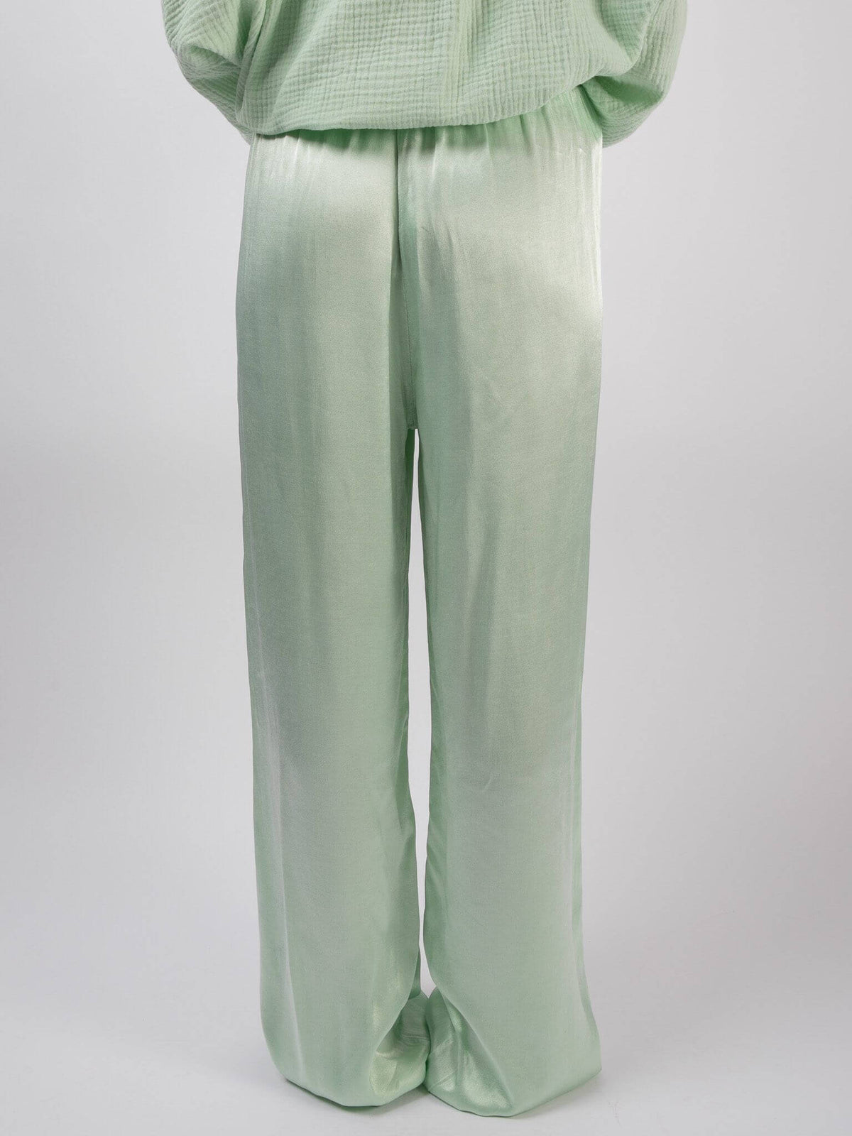 Satinhose „Sydney“ in Mint