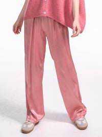 Satinhose „Sydney“ in Dusty Rose