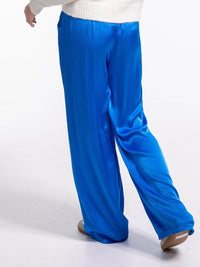 Satinhose „Sydney“ in Royal Blue